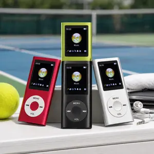 1 Portable MP3/MP4 Player, 128GB Expandable Storage, Lossless Audio & Video Playback, E‑book/Photo Browsing, LCD Screen & Alloy Body, For Music Travel Offline Use, Ideal Holiday Gift, SD Card Not Included