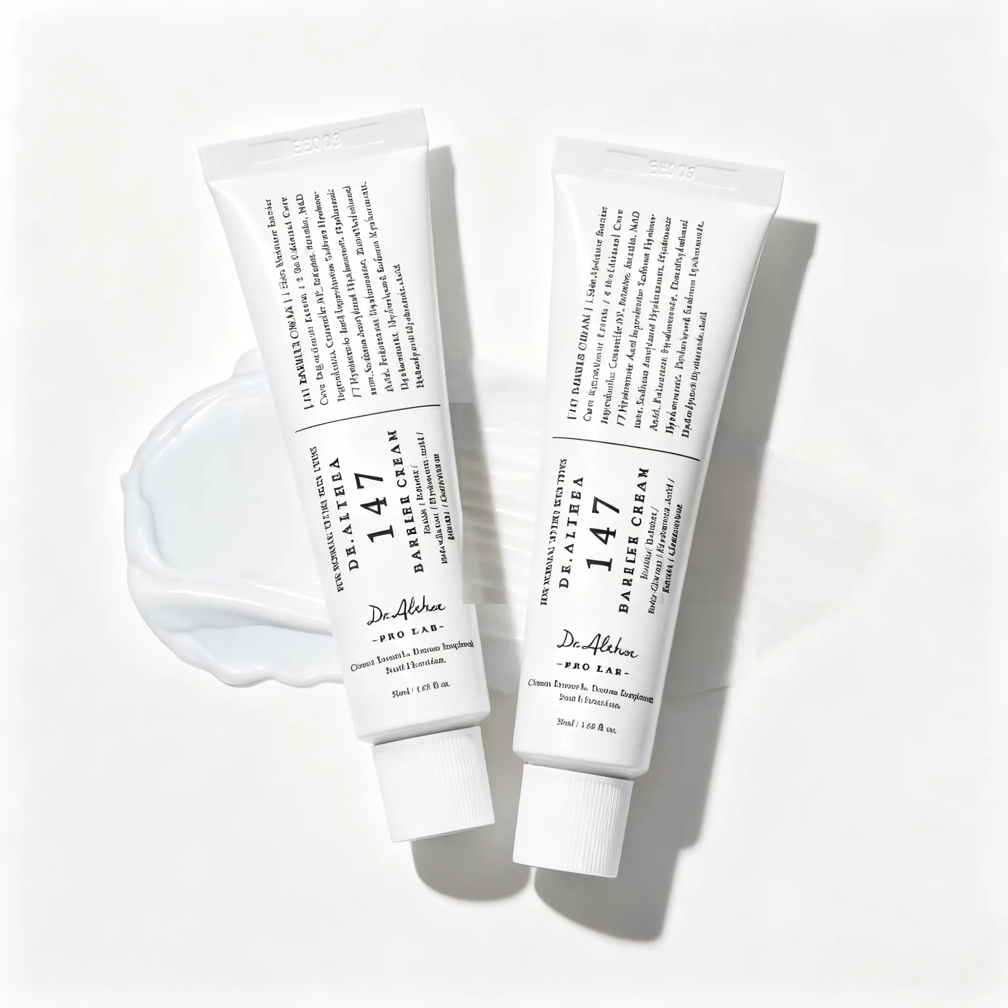 2pcs  Dr. Althea Face Moisturizer – 147 Barrier / 345 Relief | Hydrating & Soothing Cream with Hyaluronic Acid, Ceramides & Niacinamide (1.7 fl oz) Relief Moisturizing Cream Brightening