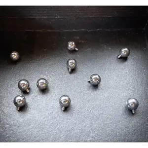 Body Jewelry Replacement Parts - 10pk Surgical Steel Internally Threaded Balls