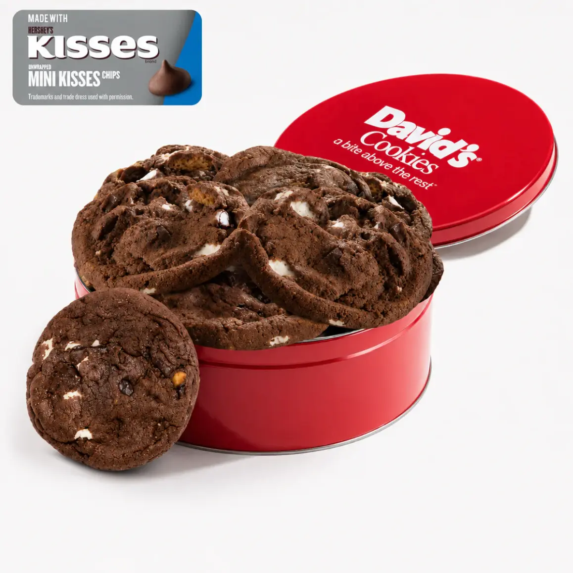 DAVID'S COOKIES Fresh Baked Decadent Large Jumbo S'mores Fresh Cookies - Snack, Ambient Temperature Storage, Freeze-Safe
