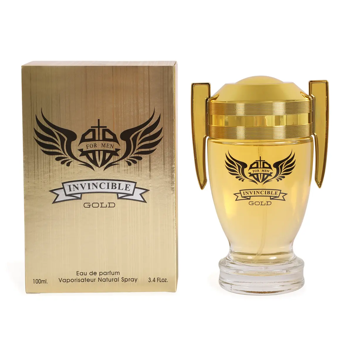 Invincible Gold Spray Cologne Eau de Parfum For Men 100ml/3.4fl.oz. - Men's Fragrance Invincible Gold Spray Cologne Eau de Parfum For Men 100ml/3.4fl.oz. - Men's Fragrance
