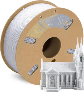 PETG Filament 1.75mm Marble,  Printing Filament 1kg Spool(2.2lbs), Marble Filament 1.75mm Dimensional Accuracy +/- 0.05 mm Non-Tangling Non-Clogging Non-Stringing