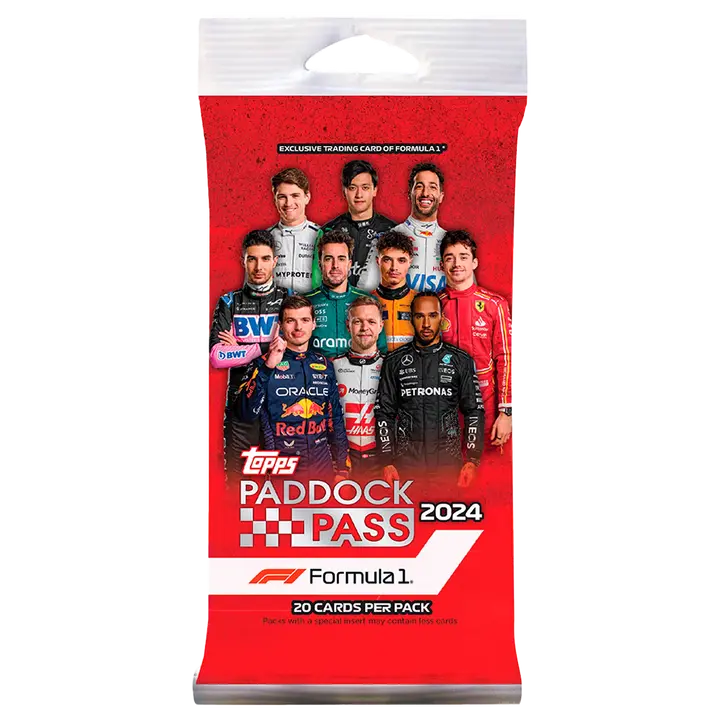 2024 Topps Paddock Pass F1 Racing Value Pack