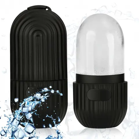 Ice Roller for Face and Eye Glow Naturally and Skincare, Ice Face Roller, Ice Facial Cube, Gua Sha Face Massage, Ice Roller Face for Beauty and Skin Care Gift for Men & Women Face Ice Roller