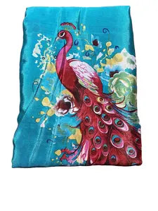 Women's Mayur (Peacock Print) Silk Saree - Vibrant Designs, Unique Patterns, Various Colors, Cultural Significance, Traditional Craftsmanship, Luxurious Feel