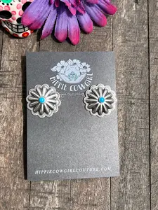Kingman Concho Earrings
