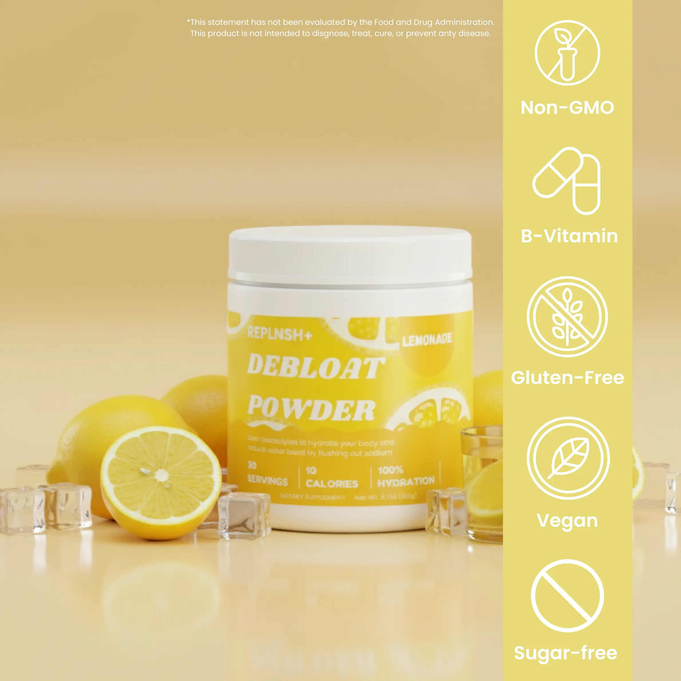 Debloat powder - Lemonade Debloat powder - Lemonade