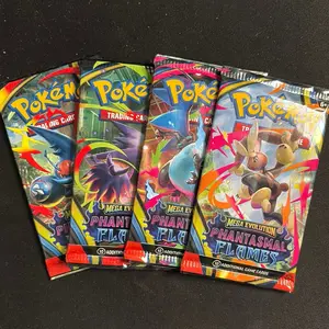1x Pokemon Phantasmal Flames Trading Card Game Booster Pack
