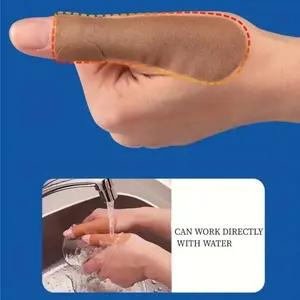 25 pairs Thumb Joint Patch, Stretchy Athletic Tape For Thumbs Fingers & Toes Protection, Self-Adhesive Tendon Sheath Patch, For Basketball, Volleyball, Tennis Finger Support