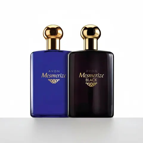 Avon Mesmerize Black EDT + Mesmerize Blue Cologne 3.4 oz (100 mL) – 2 Piece Fragrance Set