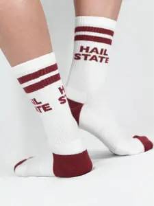 MS State Hail State Retro Crew Socks