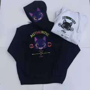 Authentic Good Kitty Hoodie Womenswear Long Sleeve Tops