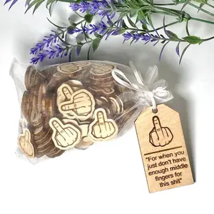 Bag of Middle Fingers - Funny Gag Gift - Perfect Stocking Stuffer Finger christmas party funny gift