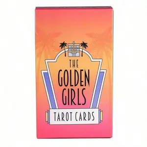 78 Cards The Golden Girls Tarot Cards, Fortune Telling Game and Divination Deck, Classic Tarot Cards for Party and Family Board Game, Juegos de Mesa