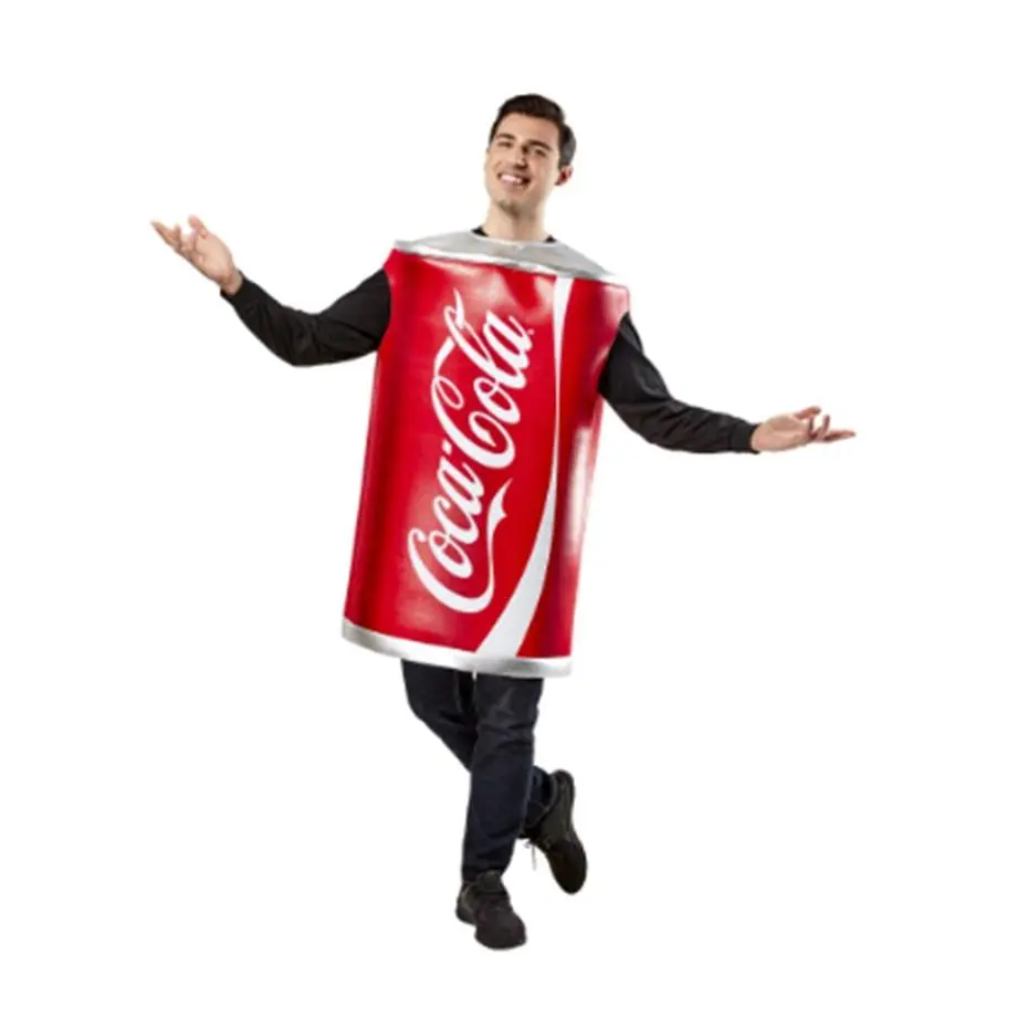 Coca-Cola - Can of Coke - Foam Tunic - Costume - Adult - One Size