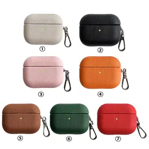 Fashion Design Fabric Case for Apple AirPods Pro 3, Compatible with AirPods 2/3/4 Series, Protective Cover for Daily Use