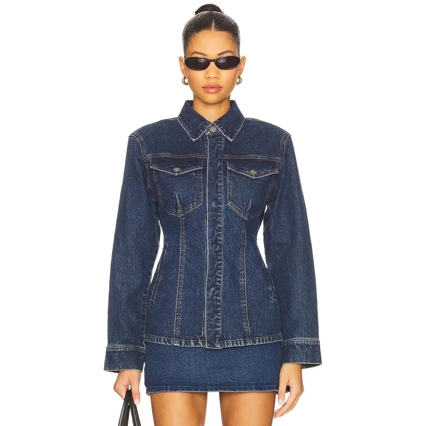 Steve Madden Parc Jacket in Midnight Blue Steve Madden Parc Jacket in Midnight Blue