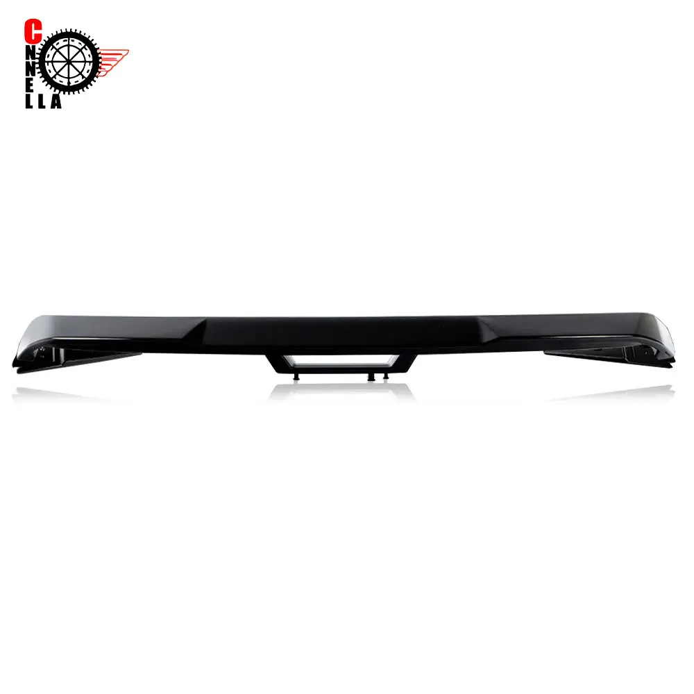 GT-Style 1-Piece Car Rear Spoiler, Gloss Black Painted Aerodynamic ABS Plastic Auto Accessory, Fit For Ford Mustang S550 15-22 Auto Body Replacement Part, Auto Accessories