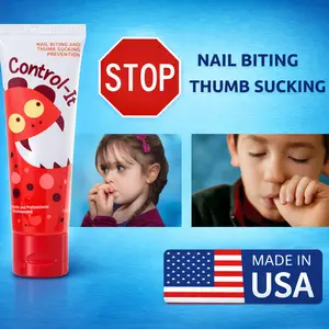 Control-It Nail Biting & Thumb Sucking Cream | Kid Safe | Bitter Taste |  Easy to Apply Cream | Stops Thumb Sucking and Nail Biting Nail Care Serum Teens