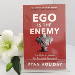 Absolute Self-Control: Hard-Hitting Self-Management Handbook, Ego Is the Enemy by Ryan Holiday, Original Edition Book Modern