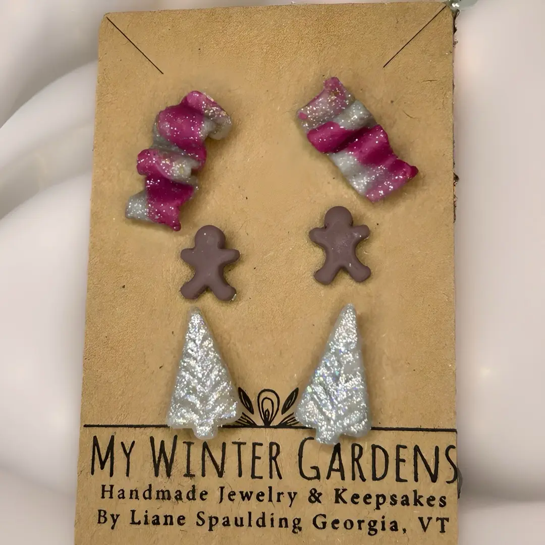 Itty Bitty Baby Stud Earrings 3 pack