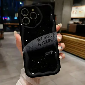 Phone Case - Phone Case with The Design 'The World Is Yours', Compatible with for iphone Models 17, 16E, 16, 15, 14, 13, 12, 11 Mini, Pro, Max, Air, X, XR, XSMAX, 8, And 7 Plus, Featuring a Soft TPU Back Cover That Protects Against Falls