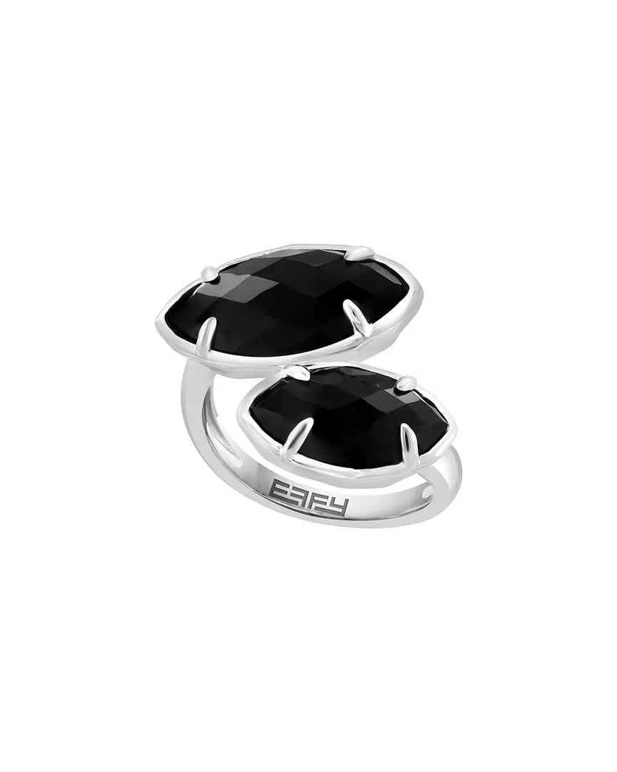 Effy Fine Jewelry Silver 6.65 ct. tw. Onyx Ring