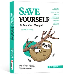 S-【TIKBOOKS】Be Your Own Therapist — Stop Self-Drain, Master Your Emotions, and Restore Inner Calm Self Improvement Journal Daily Guided Journal