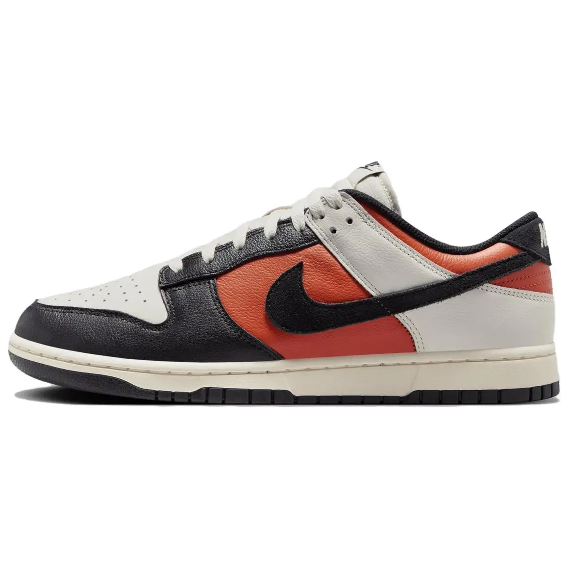 NIKE Dunk Low 'Vintage Coral' Unisex Sneaker, Lightweight Retro Look Low Top with a Coral Upper and Durable Rubber Sole for Casual Wear, True Size