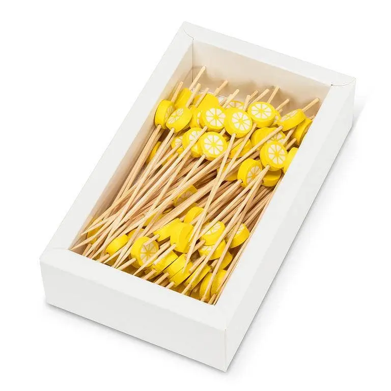 Lemons Cocktail Toothpicks