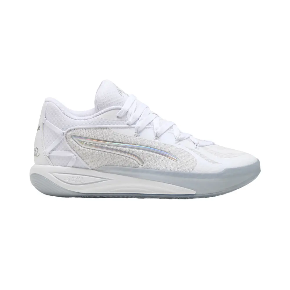 PUMA Womens Stewie 4 Basketball Sneakers Shoes - White