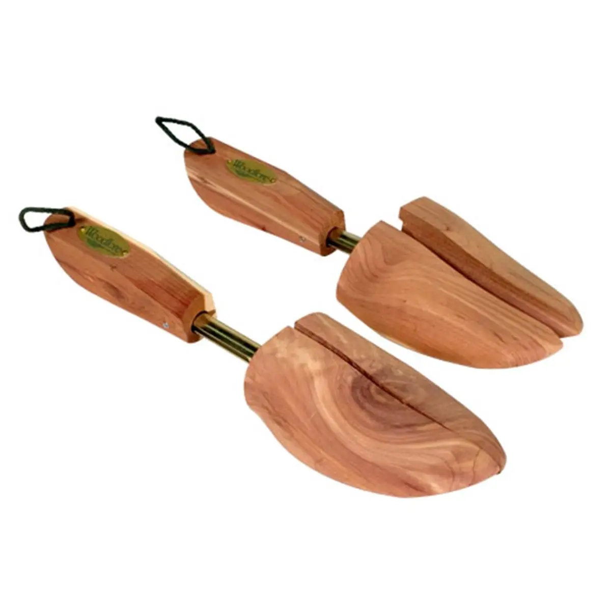 212 MAIN Men's Adjustable Large-Size Cedar Wooden Shoe Tree - Cedar Scent, Stretcher, Odor Control, Strap Handle, Shoe Care for Home Footwear Organization, Shoe Stretcher