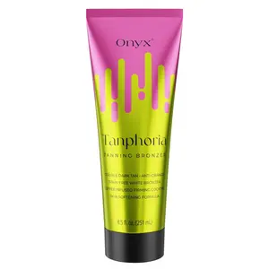 Onyx Tanphoria Tanning Lotion with Bronzer & Accelerator for a Radiant Tan | Indoor & Outdoor | 8.5 fl oz