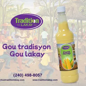 Corn Cream,Haitian Akasan Beverage Sweet Flavor Sugar