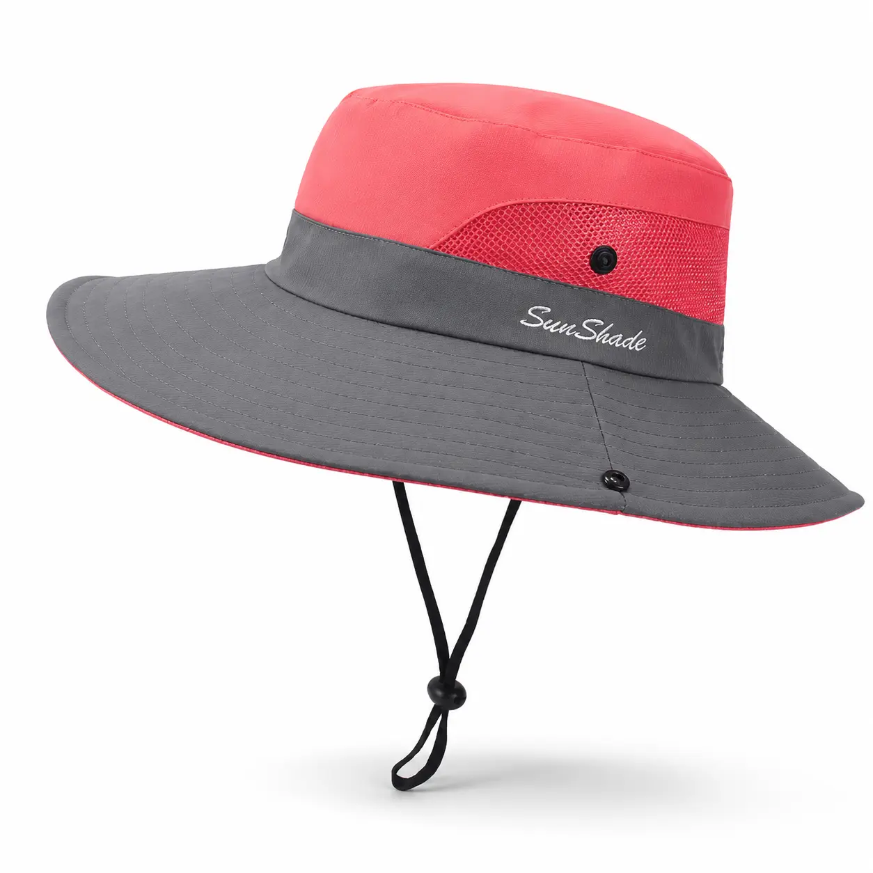 Women Sun Boonie beach Hat Summer activity Bucket Cap Wide Brim UV Protection Fishing, travel ,Quick-Dry Breathable Polyester Adjustable outdoor, Fits 21"-22.8" Head Circumference