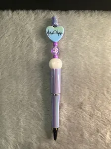 Gradient purple plated pen