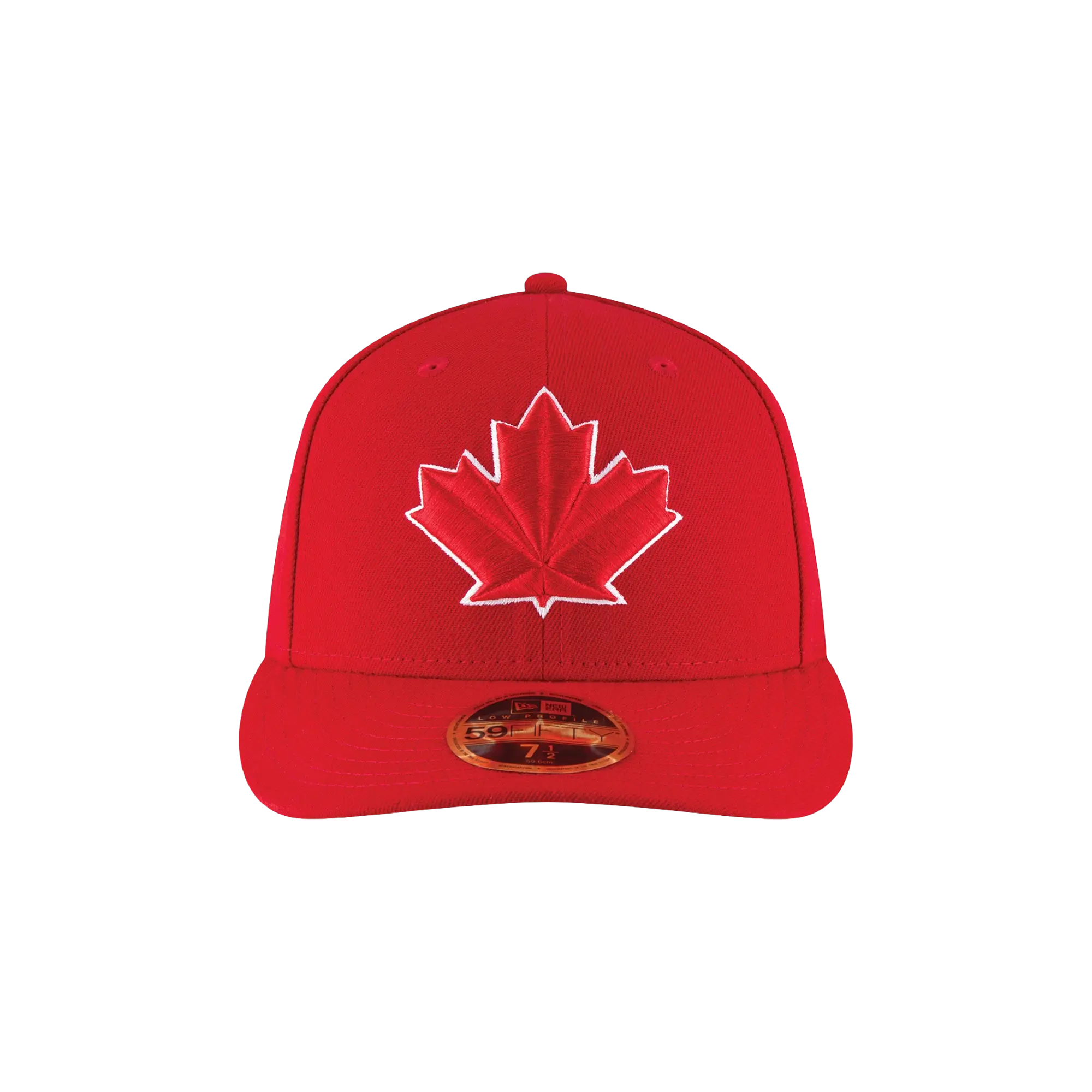 59FIFTY Toronto Blue Jays 2017 Low Profile Authentic Fitted Hat "Red" NE963