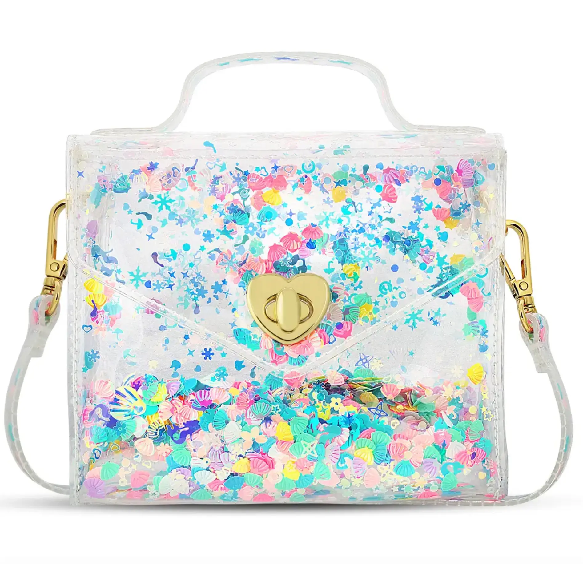 Mermaid Confetti Sparkle Purse - Carrying Kind