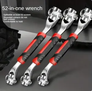 52-In-1 Socket Wrench Set With Non-Slip Grip And Swivel Design - Durable And Easy To Use For A Variety Of Tasks