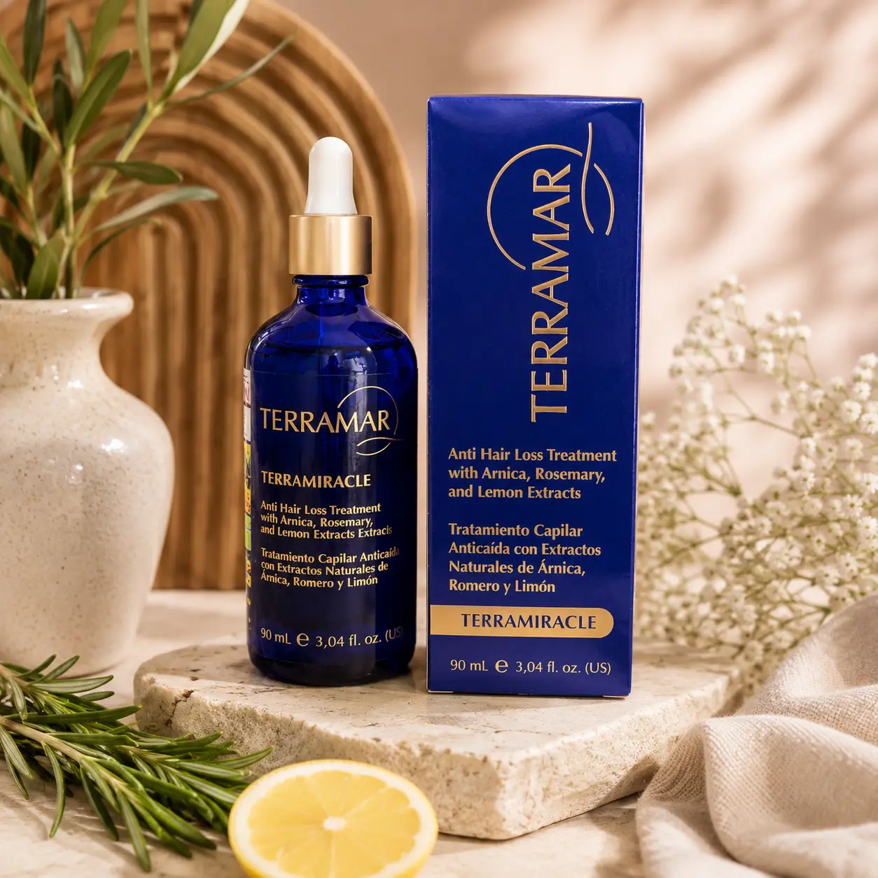 Botanical Hair & Scalp Tonic with Arnica, Rosemary & Lemon