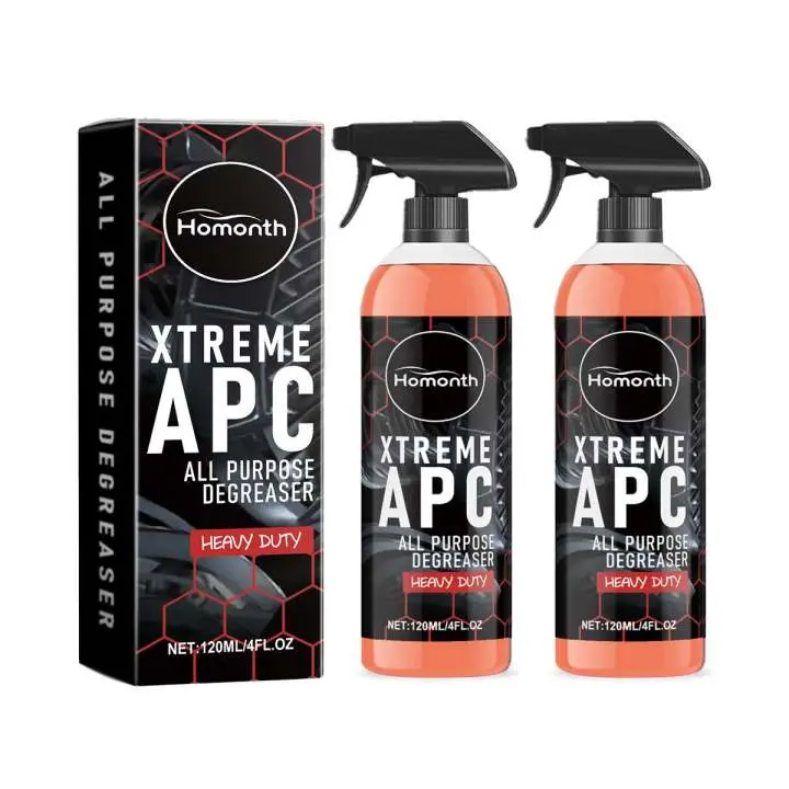 Homonth Automotive Multi Functional Cleaner XTREME APC - Fabric&Seat&Steering Wheel&Wheel&Internal/External Stain CleanerAvailable at any time and portableApplicable to various vehicle models