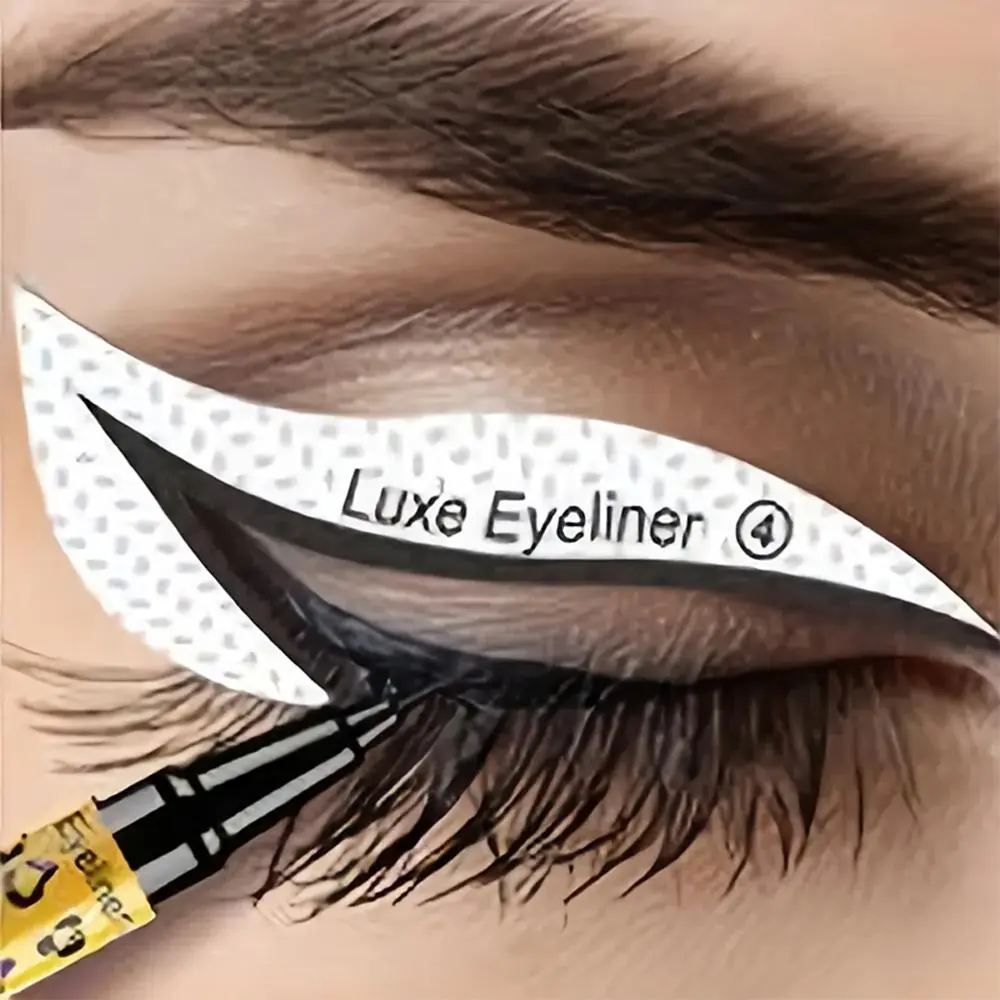 Eyeliner Stencil, Winged Eyeliner Guide, Eyeliner Templates, Makeup Stencil Cards, Eye Makeup Aid Tool for Beginners, Cosmetic Makeup Tool