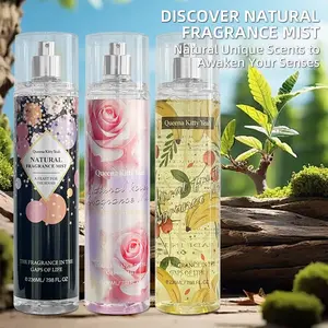 Queena Kitty Yeah Natural Fragrance Spray 236ML, Scented Home Air Freshener, Quick Odor Eliminator, Flower Fruit Scent, Long-Lasting Aroma