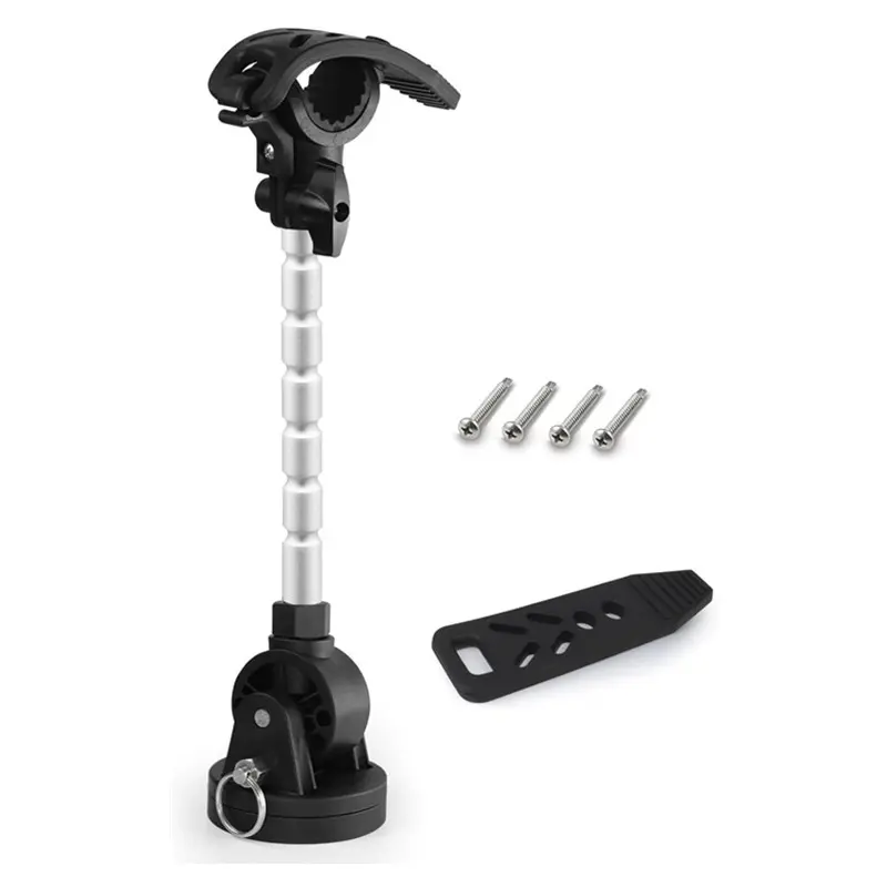 Trolling Motor Stabilizer Mount Support for Minn kota Terrova/Riptide Terrova/Ulterra/Riptide Ulterra/PowerDrive Models, Compatibility, Hold Trolling Motor Shaft Securely&Reduces Bounce, Shock, Durable