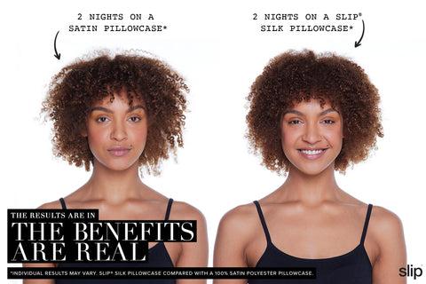 Slip Silk Pillowcase | Queen Size, Zippered Closure | Pink | 100% Pure Mulberry Silk | Anti-Aging, Anti-Sleep Crease, Anti-Bed Head | Designed to be gentle on Skin & Hair, Luxury Sleep Essential