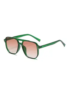 Unisex Vintage Trendy Tinted Lens Sunglasses, Retro Outdoor Sports Sunglasses, Fashionable Sunglasses for Men & Women for Everyday Use