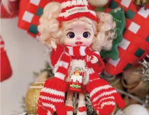 BABYTHREE-luolifen-"Christmas Cuties" Party Plush Phone Charm Blind Box