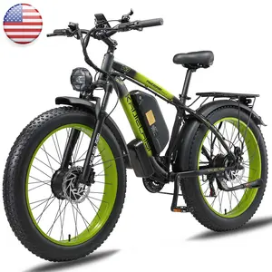 KAIJIELAISI Dual Motor Ebike Brushless 2000W Peak 48V 23Ah Removable Bicycle Electric Bike 26 Inch Mountain Ebike 21 Speed Electric Dirt E Bikes Front Suspension UL Certified ebycco  e  bike 28  m  ph  e  bike 2  seat  electric  bike e bike adventure bike