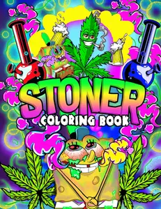 Stoner Coloring Book Paperback – December 5 2022
