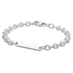 Pandora Engravable Bar Link Bracelet 599523C00-20